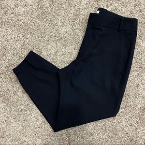 Helmut Lang Ladies Size 4 Black Wool Pants Office Luxury